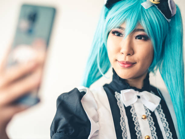 istock Asian woman cosplay story 1202107987