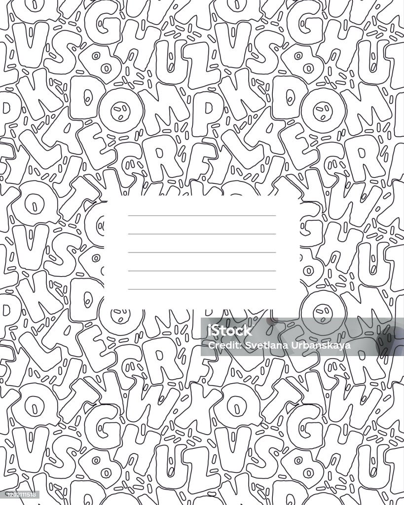 Ilustración de Diseño De Portadas De Cuadernos Y Libros Para Colorear Para Niños Esquema Negro De Una Ilustración Vectorial Elementos Escolares Doodle Clip Art En Estilo De Dibujos Animados Para Portátil Diseño Ilustración de Diseño De Portadas De Cuadernos Y Libros Para Colorear Para Niños Esquema Negro De Una Ilustración Vectorial Elementos Escolares Doodle Clip Art En Estilo De Dibujos Animados Para Portátil Diseño