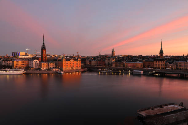 istock Stockholm Old Town Skyline at Dawn 1202127826