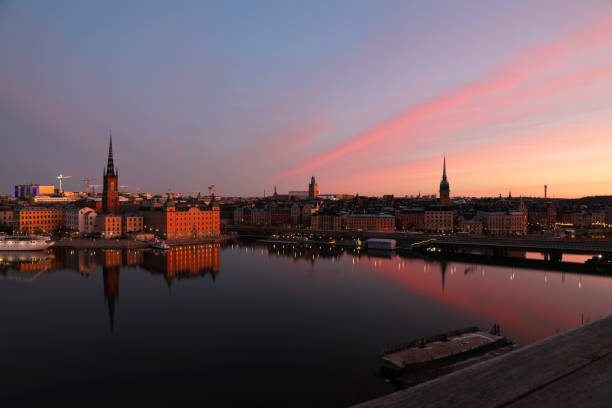 istock Stockholm Old Town Skyline at Dawn 1202128000