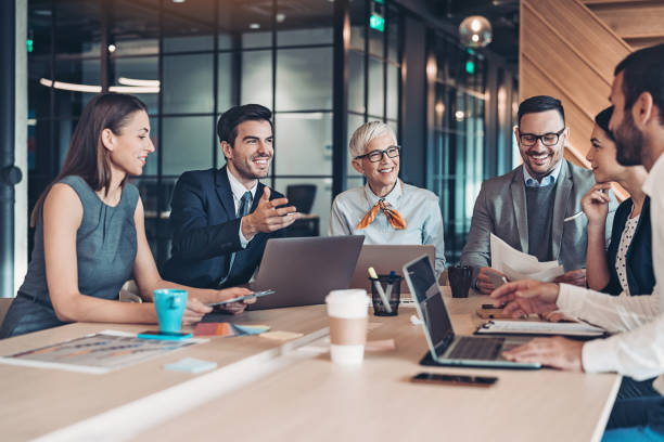 istock Business negotiations 1202129342
