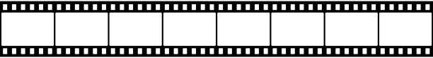 istock Cinema tape, a black film strip isolated on white background - stock vector 1202132611
