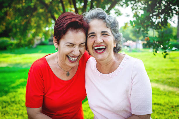 istock Two Senior Women Together 1202133740