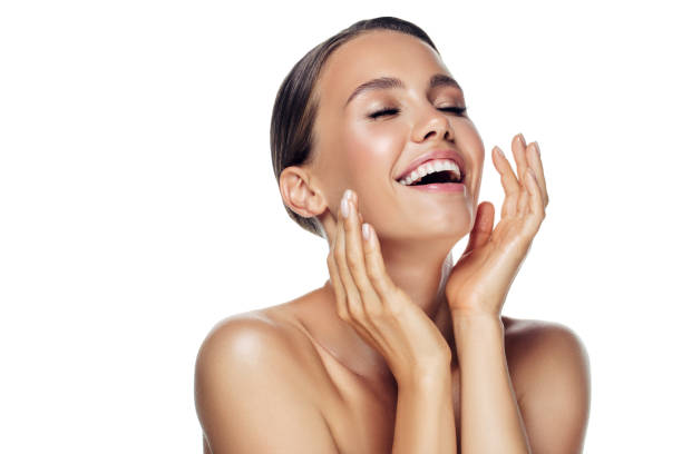 istock Beautiful happy woman 1202134805
