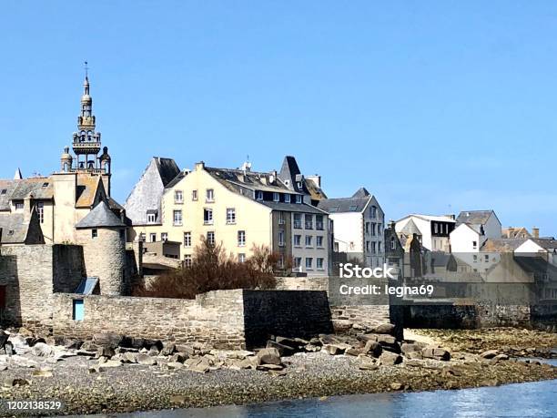 Roscoff Village In Brittany France Stock Photo - Download Image Now - Batz Island, Brittany - France, Cancale
