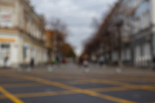 istock Blured city lifestyle, walkway background, copy space 1202138592