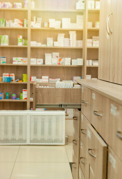 istock box with medicines in a pharmacy 1202138983