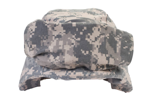 istock kevlar helmet with a camouflage cover and protective goggles 1202140957