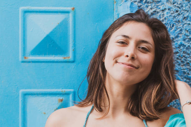 istock Woman by Door 1202143604