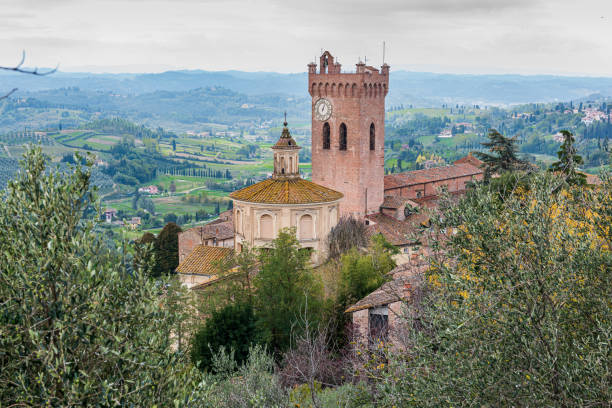 The Duomo (Cathedral), dedicated to both Sant'Assunta and Santo Genesio in the tuscan Village of San Miniato