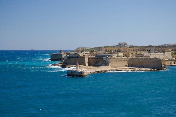 istock View of harbor entrance with lighthouse, Valletta, Malta 1202151816