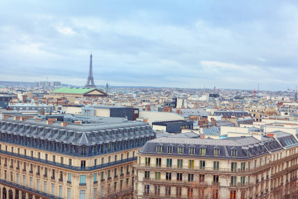 istock aerial Paris photo 1202162067