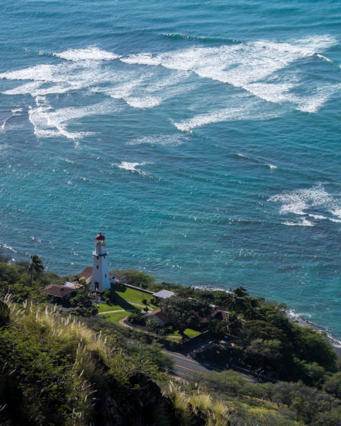 istock Lighthouse at Diamond Head Honolulu Hawaii 1202172778