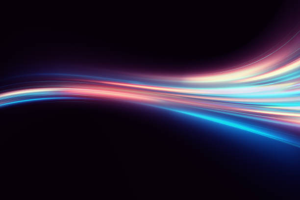 istock Light speed zoom travel in Deep space  background 3d illustration. 1202172965
