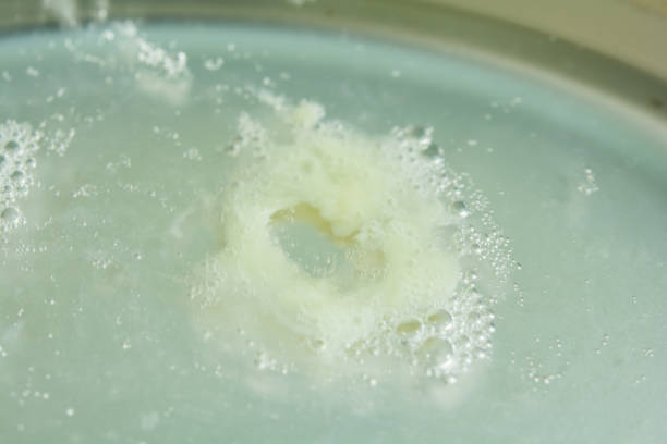 istock Black and white Phlegm in sodium, 1202183494