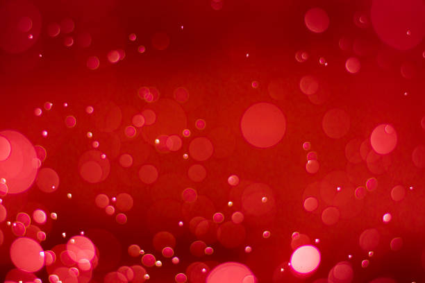 istock Abstract red bokeh background with soft blur bokeh light effect, background bokeh 1202190134