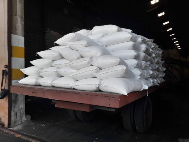 istock Ten wheel truck and fertilizer 1202193898
