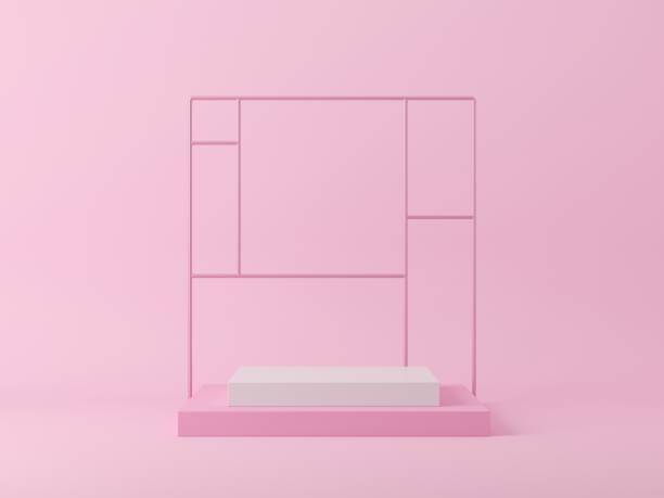 istock Abstract background. mock up scene with geometry shape podium. stock photo 1202194221