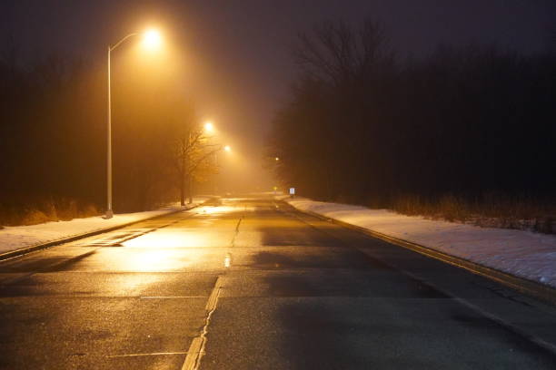 istock Street lights at night 1202195384