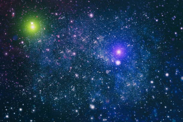 istock Deep space background with stardust and shining star. Milky way cosmic background. 1202205670