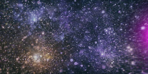 istock Dark night sky full of stars. The nebula in outer space. 1202206680