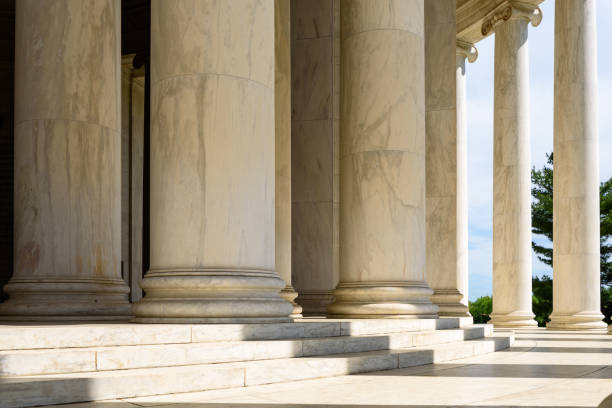 istock Jefferson Memorial columns,  Washington DC Architecture 1202208109