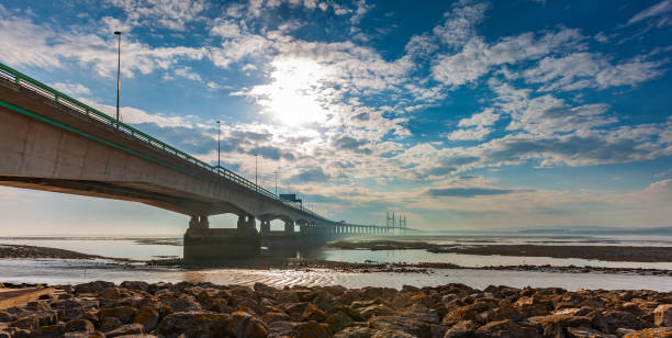 istock Prince Of Wales bridge approaching sunset 1202210527