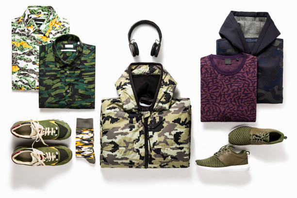 Men’s clothing with personal accesories
