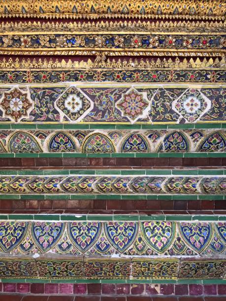 istock Mosaic pattern from the Royal Palace, Bangkok 1202217661