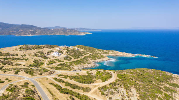 istock Aerial view at the beach. 1202226184