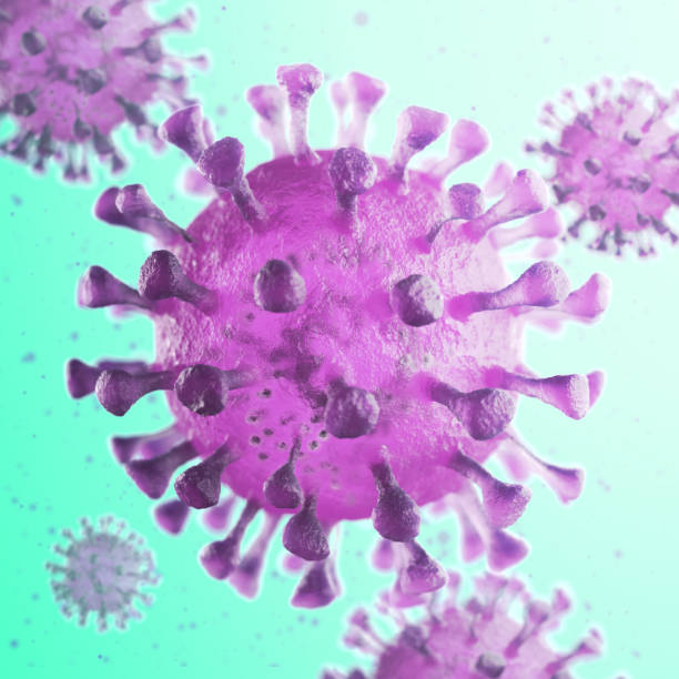 istock Coronavirus outbreak and coronaviruses influenza background as dangerous flu strain cases as a pandemic medical health risk concept with disease cells 1202226546