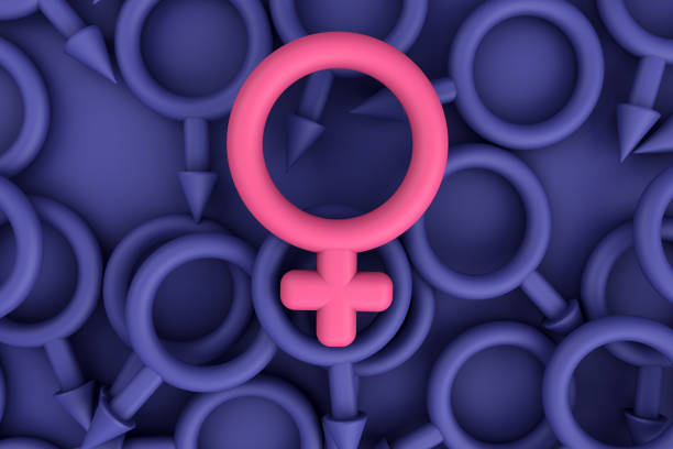 istock 3d rendering or International Women's Day concept 1202229246