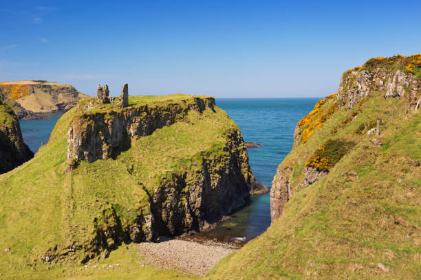 istock Cliffs and Dunseverick Castle in Northern Ireland 1202231859