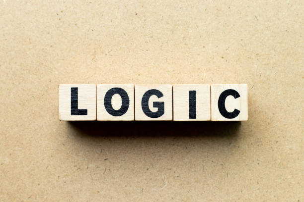 istock Letter block in word logic on wood background 1202232952