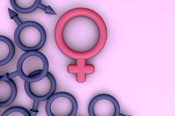 istock 3d rendering or International Women's Day concept 1202233755