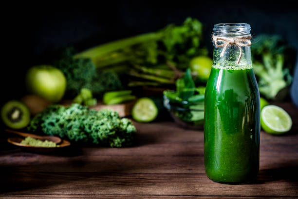Healthy dink: Green detox juice