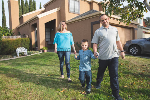 istock Happy american family 1202236956