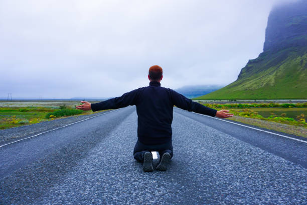 istock Me on a road in iceland 1202248912