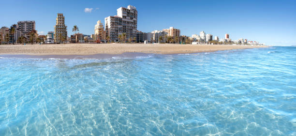 istock Gandia Grao beach clear aqua water in Valencia Spain 1202249451