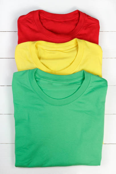 istock Colorful t-shirts 1202250756