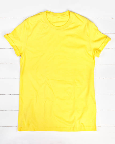 istock Yellow t-shirt 1202250799