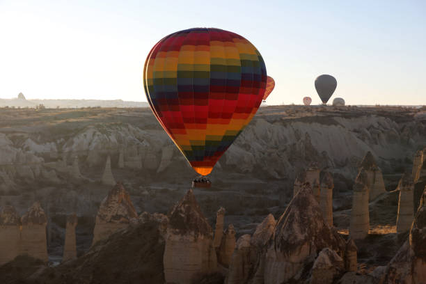 istock Hot air balloons in Cappadocia 1202259106