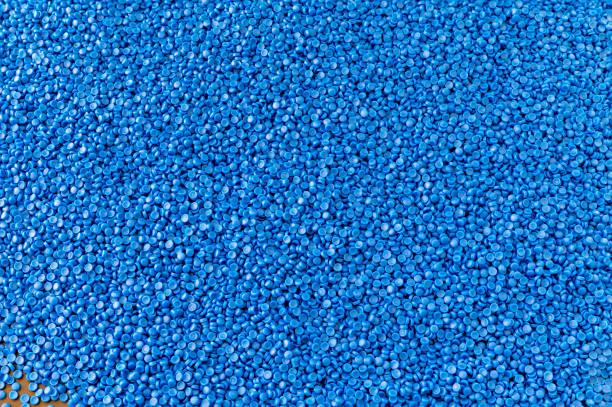 istock Close-up of plastic polymer granules. polymer plastic. compound polymer.plastic beads isolated on white background. 1202260817
