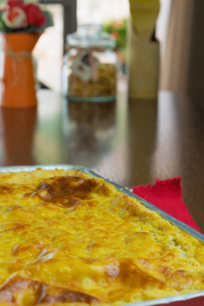 istock Palm heart pie on the wood table kitchen 1202260861