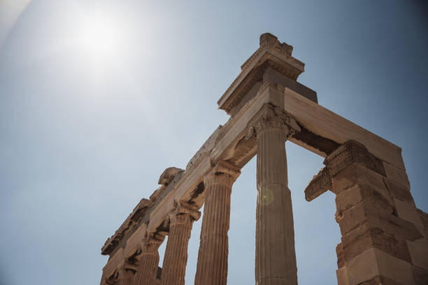 istock Parthenon building in Athens 1202265032