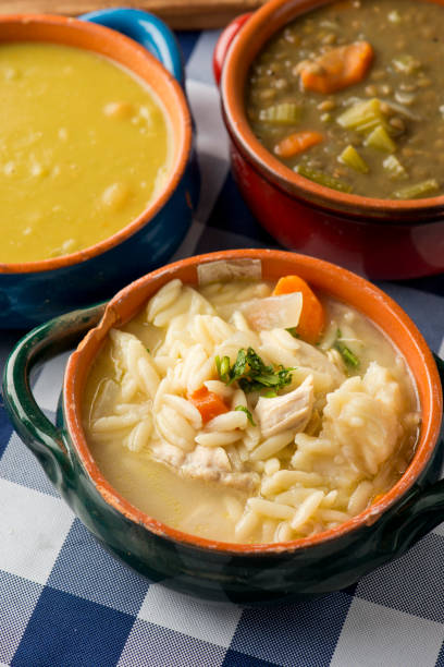 istock Chicken Soup with Orzo RIce 1202277043