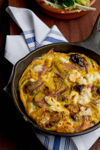 istock Omelette served in Cast Iron Skillet 1202282828