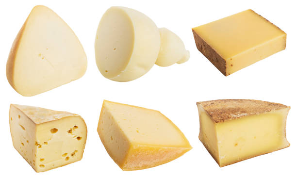 istock Different kinds of cheese isolated on white background 1202283688