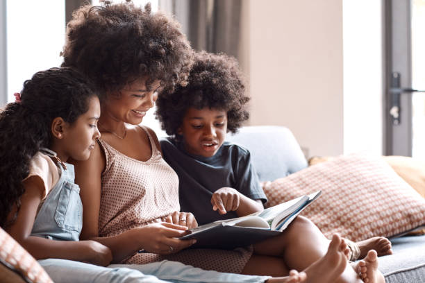 istock They've both inherited my love for reading 1202289638