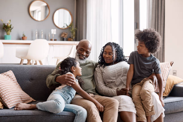 istock Grandparents are the best! 1202289639